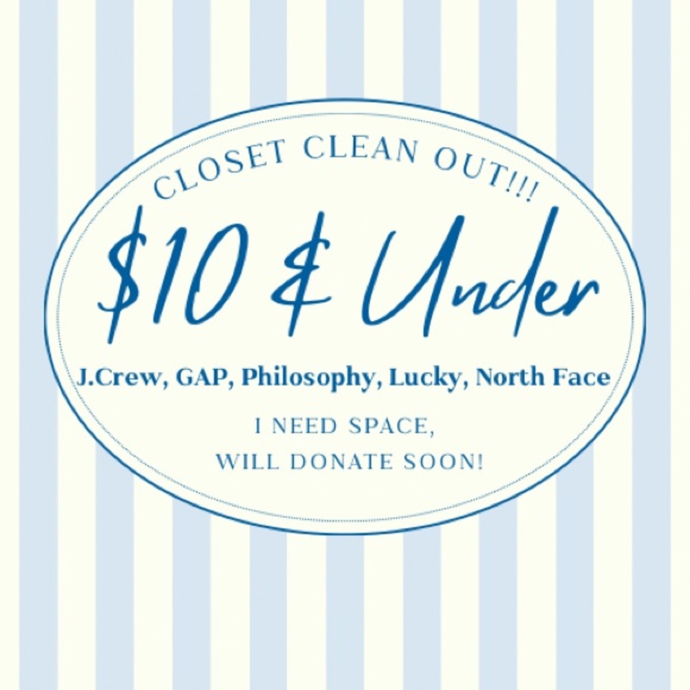Make me an offer!  I need space!!!